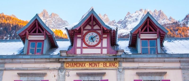 Trains in Chamonix