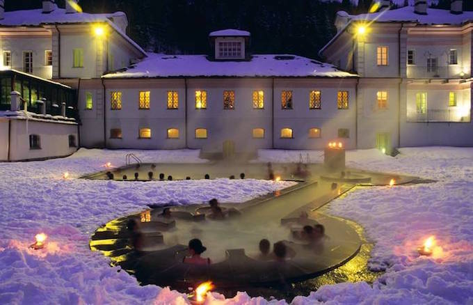 Chamonix ski holiday, chamonix day trips, chamonix activities, italian thermal spa