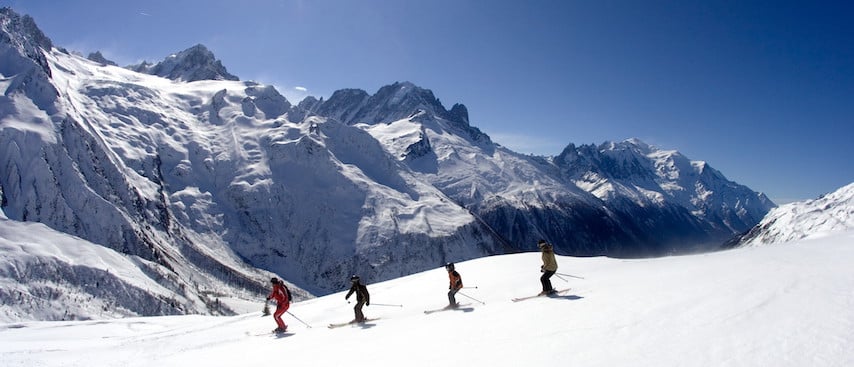 Le Tour Ski Map & Area Guide - Chamonix All Year