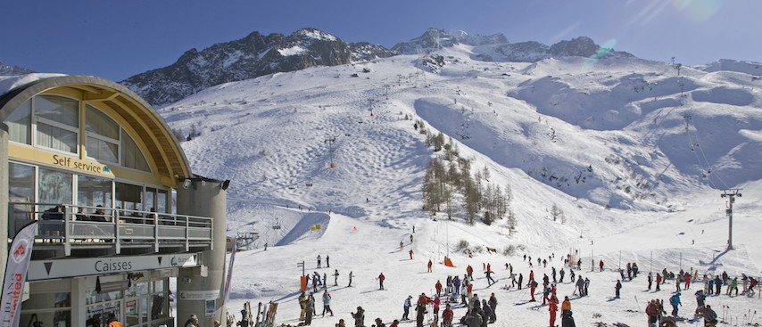 Ski Les Grands Montets.