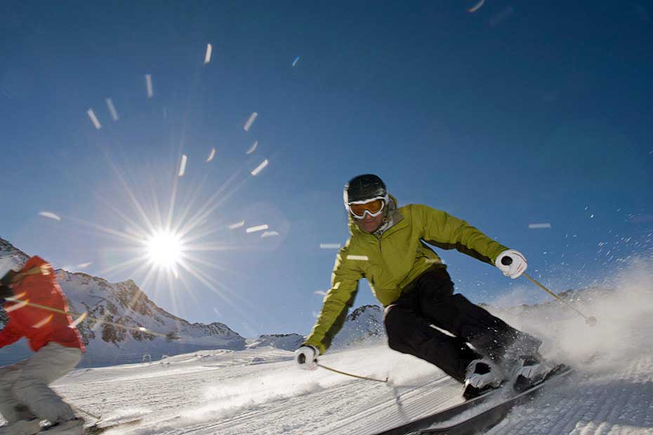 Chamonix skiing
