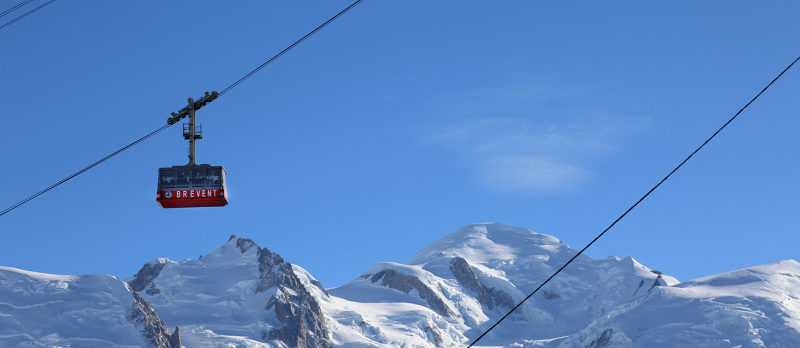 Chamonix Brevent Gondola december 2021 